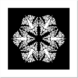 Krista's Angel Snowflake 5 Posters and Art